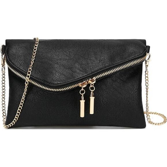 Envelope Clutch Purses for Women Wristlet Evening Clutch with Chain - Picture 7 of 7